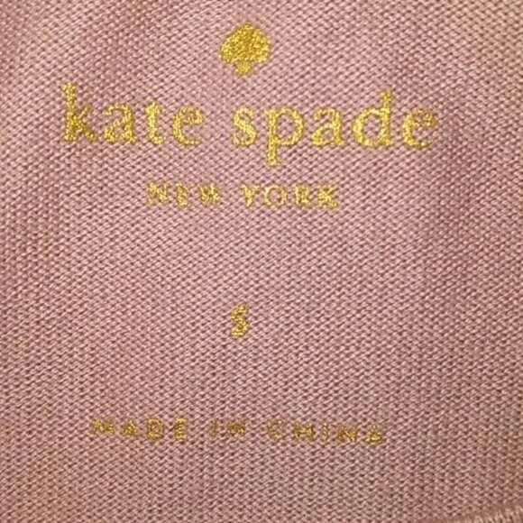 Kate Spade Broome Street Peony Pink Studded Ruffle Top - Picture 4 of 5